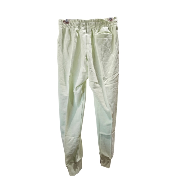 Adidas Essentials 3-Stripes Fleece Pants Size S NWT MSRP $50, in Mint Gree - Picture 4 of 11